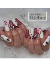 エスフィーネイルサロン リシェル(Esfy nailsalon Richer)/ジェル バレンタインネイル