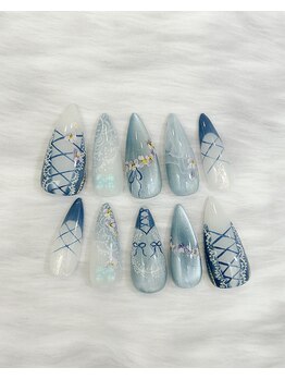 キュント(Qun’t)/水色マグのバレエコアデザイン