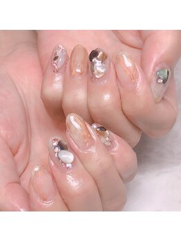 シュシュ ルージュ(chouchouRouge)/ニュアンスネイル