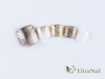 エリクサーネイル 池袋(Elixir Nail)/フットやり放題/クーポン使用