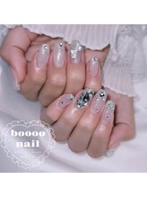 ブーネイル(boooo nail)/シルバーネイル♪