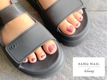 サンクネイル アンド ビューティ(SANQ NAIL & beauty)/フットネイル