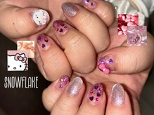 スノーフレーク(Snowflake)/持ち込みアート4本コース