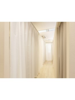 個室があるサロン