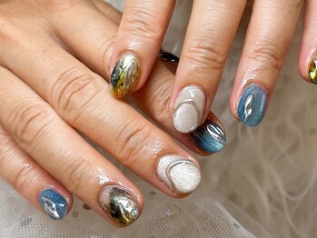 お任せニュアンスネイル