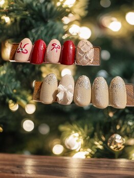 エム ネイル アンド アイ(M NAIL and EYE)/クリスマスネイルPart2