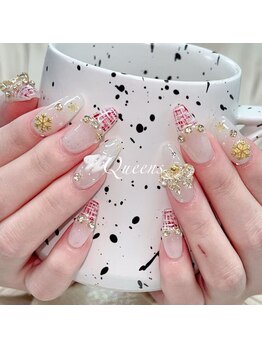 クイーンズビューティーサロン 新宿本店(Queen's beauty salon)/チップ長さ出し10本やり放題