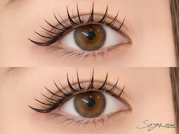 Sogno luna eyelash&eyebrow まつげパーマ/LED/アンドヘルシーの写真/【驚異の持続力】最新LEDエクステ導入店★すぐ取れるとお悩みの方へ！水・汗・オイルにも強くモチ抜群♪