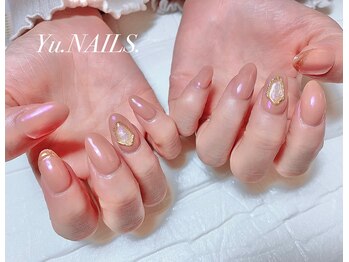 ユーネイルズ 恵比寿(Yu.NAILS.)/オーロラ◎シンプルデザイン