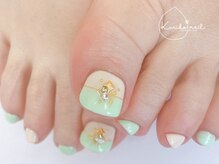 クリコネイル(kuriko nail)/バイカラーネイル