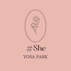 ヨサパーク シー 下赤塚店(YOSA PARK #She)ロゴ