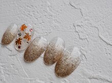 カトルナフ(quatre fois neuf)/秋の紅葉アートネイル