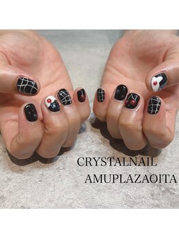 クリスタルネイル アミュプラザおおいた店(CRYSTAL NAIL)/