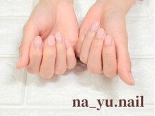 ナユネイル(na_yu.nail)/自爪風クリアネイル 82/82
