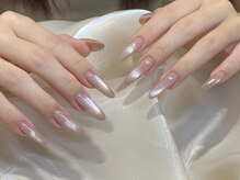 ヴィーナスネイル(Venus Nail)の雰囲気（マグネットワンカラー＋長さだし¥7990長さだし得意／長持ち重視）