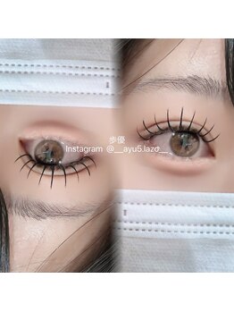 ラソ 千舟町店(eye salon lazo)/フラットラッシュ100本