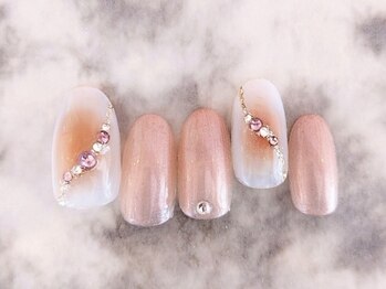 ビーツリー 三軒茶屋店(B+TREE produce by INFINEEZ)/ワンホンチークネイル♪