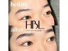 [新規] 似合わせまつげパーマ＋HBL《眉毛パーマ×眉毛wax》　¥8,500