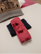 月と蓮/お着替え