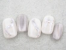 マハロネイルサロン 横浜店(mahalo)/ワンホンデザイン7980円