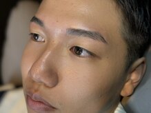 メンズ眉毛専用の男性スタッフによる施術！