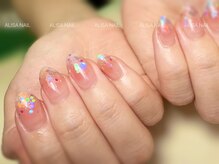 アリサネイル(ALISA NAIL)/チークホロネイル