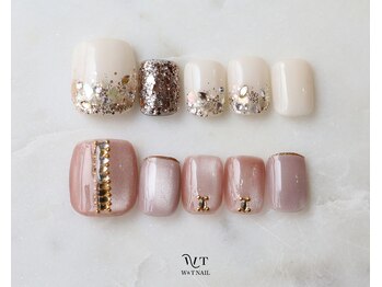 ダブティーネイル(W &T Nail)/R7.07FOOTWTシンプルデザイン