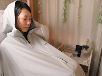 ヨサパーク リラ(YOSA PARK LYRE)の写真/芯から温め巡りを整える《よもぎ蒸し》で冷え対策もダイエットも叶う◆人気の温活体験サロン【高安駅】