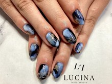 ネイルスタジオ ルキナ(LUCINA)/T-266 大人上品ニュアンスネイル