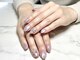 ラテネイル(Latte Nail)の写真/自爪をいたわりながら楽しむ上品ネイル＊パラジェルが【+600円】でお試しOK◎ケア重視の仕上がりに。