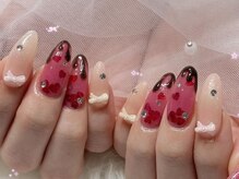 バベル 北堀江店(Babel)/バレンタインネイル