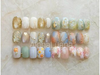 アロハ ルアナ(Aloha Luana)/春ネイルデザイン
