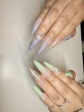 ミミネイル 野芥店(Mimi Nail)/夏に向けてオススメ♪長さだし！