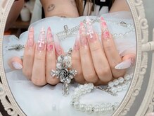 ルシ ネイル 新大久保(LUCI NAIL)の雰囲気(ゴテゴテネイル★チップ長さだしは3XLスーパーロングまで◎)