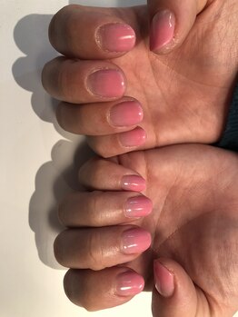 ワンカラージェルネイルショップ イオン新潟東店/ピンク