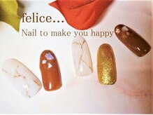 ネイルサロン フェリーチェ(felice)/【定額ネイル】¥7480