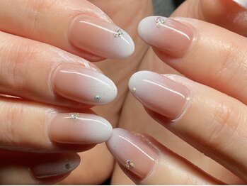 アンネイル(anne nail)の写真/【エアジェルで圧倒的に綺麗な極上グラデーションが可能★】自爪を傷めないパラジェル＆フィルイン対応♪