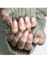 ユキ エス ネイル(Yuki.S.Nail)/ジェルネイル &nbsp;ツイードフレンチ