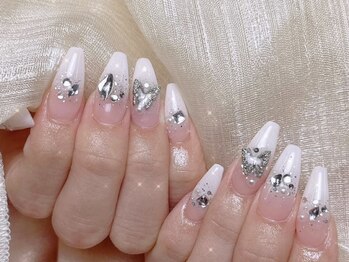 シーアンドビーネイル(C&B Nail)の写真/自爪の長さだと叶わないSNS映えするデザインを長さだしで楽しんで◎ニュアンスネイルが大人気◎【渋谷】