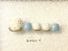ネイルサロン あかねいろ/夏色　ポッピングカラーフット