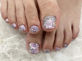 サンネイルズ(sun nails)/フットワンカラーネイル