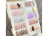【何度でも同じ価格◎】ジェル定額アートB　¥6,800