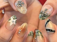 アイネイルズ 天神今泉店(I-nails)/【hinako】迷彩y2k