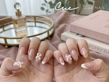 キュー(.Cue)の写真/大人気のニュアンスネイル*自分色にかがやくお洒落な指先*ライフスタイルに合わせたデザインをご提供◎