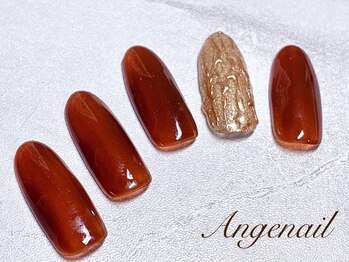 アンジュネイル(Angenail)/大人ミラーデザイン