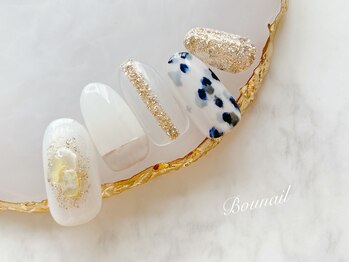 ネイルアンドアイラッシュ ボネール 銀座店(lash Bounail)/ゴージャス　ニュアンス 10480円