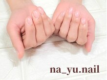 ナユネイル(na_yu.nail)/自爪風クリアネイル(マット) 5/5