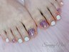 《FOOTジェル》初回オフ無料☆ワンカラー ¥6800