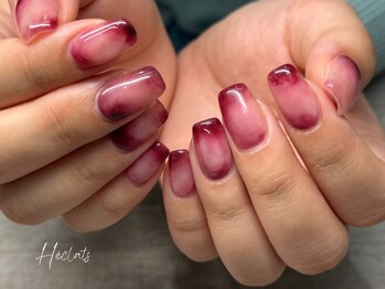 エクラス 銀座(Heclats)/ニュアンス/ボルドー/もやもや