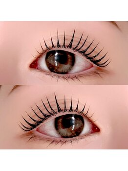 リウム(Riumu)の写真/自まつ毛を最大限に活かし可愛さ2倍!ぱっちりまつ毛で目元美人に♪毎日のメイク時短にも★モチの良さも◎